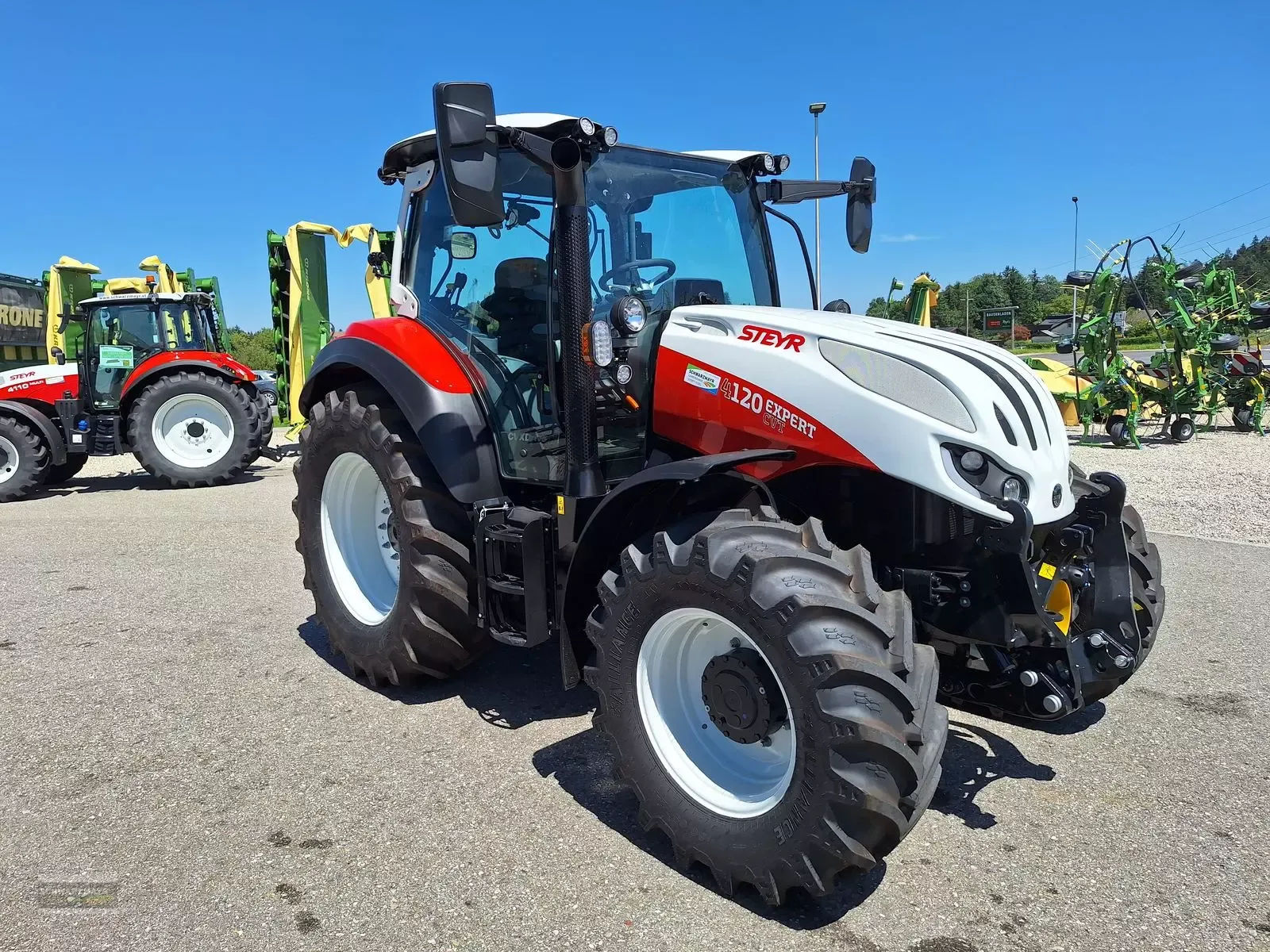 E-FARM: Steyr Expert 4120 CVT - Traktor - id CJH4EKA - Rok produkcji: 2025 - Moc silnika: 120,Austria