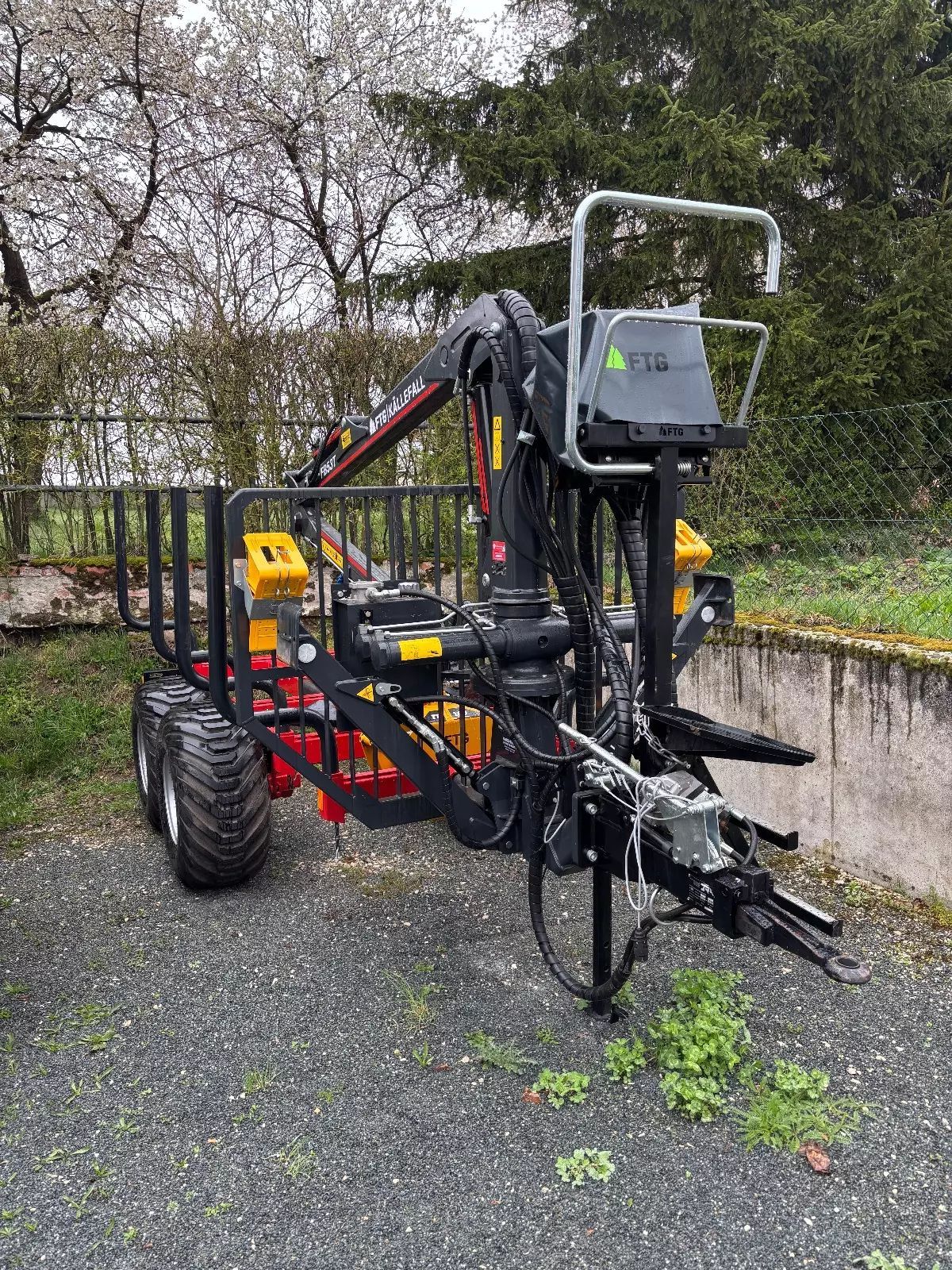 Källefall fb60 Forestry trailer €21,500