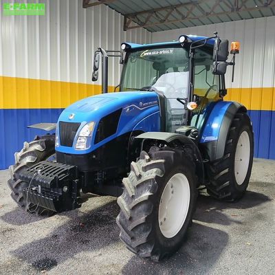E-FARM: New Holland T5.100S - Tractor - id HYEWK3Q - 52.000 EUR - Anul: 2024 - Citeste ore: 104,Muterea motorului: 100,Franța