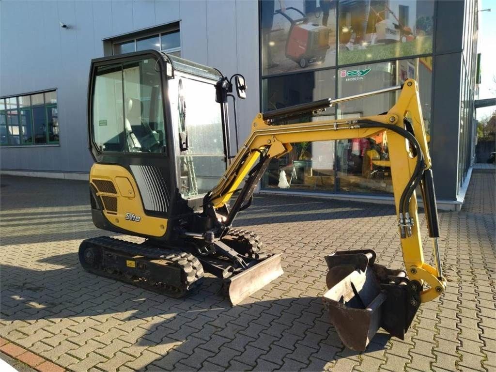 Yanmar SV18 Mini kotrógép 22 900 EUR