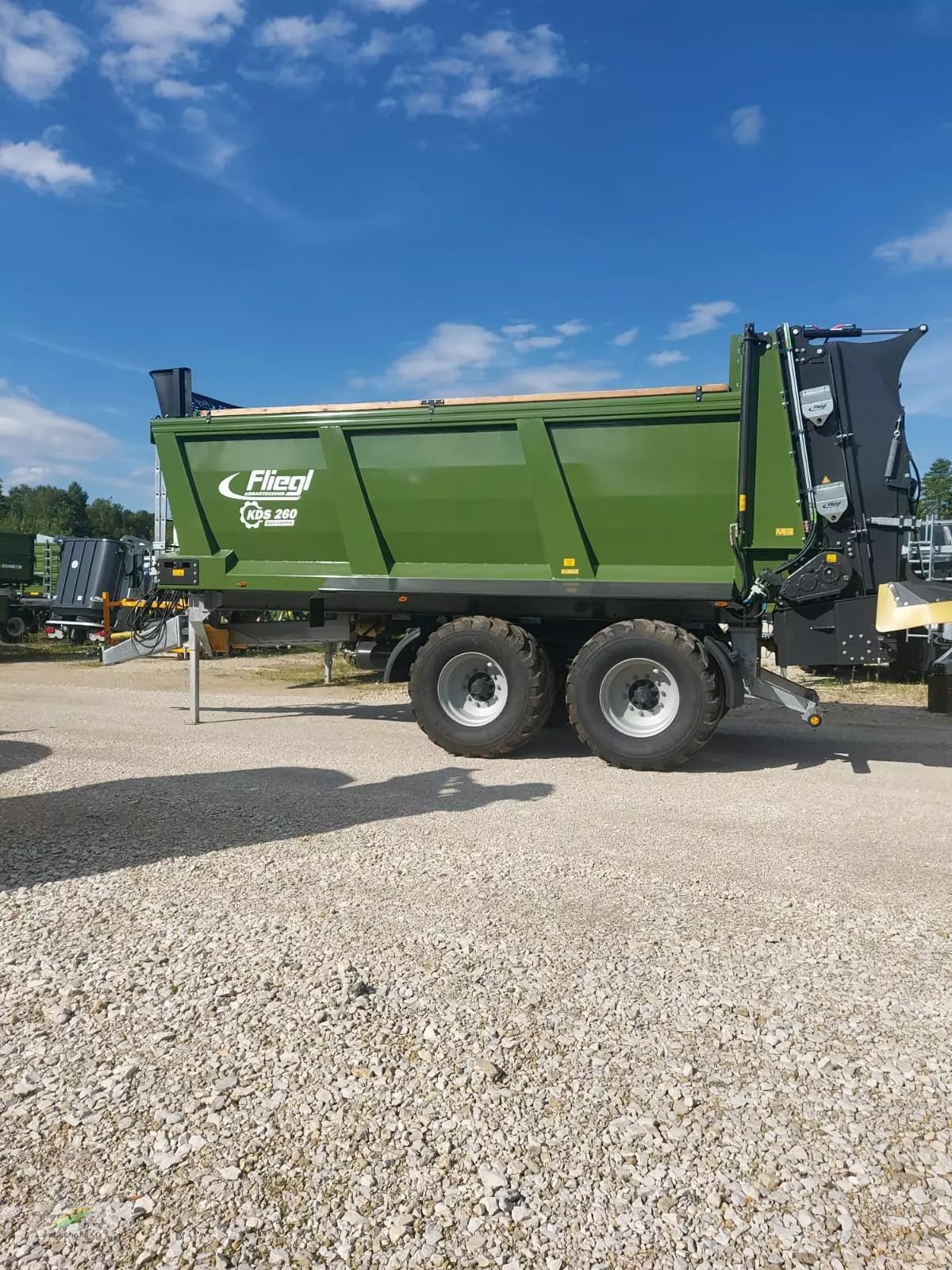 Fliegl kds 260 muckcontrol Manure and compost spreader €78,992