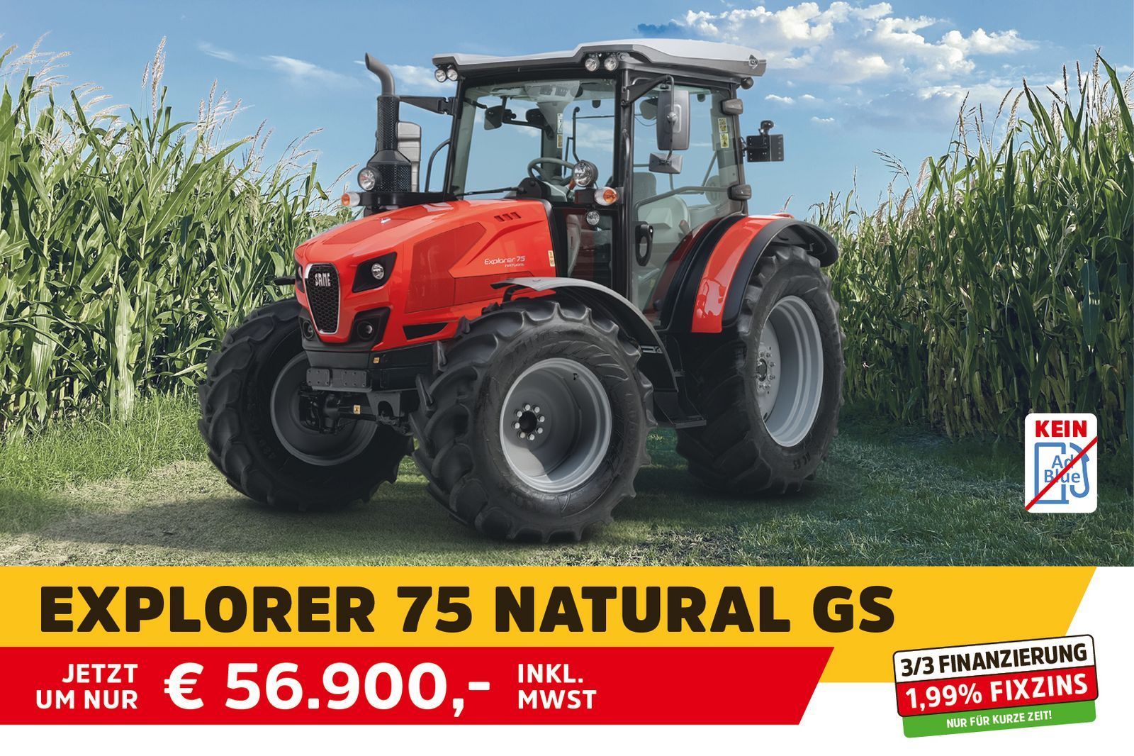 SAME Explorer Natural 75 Traktor 47 417 €