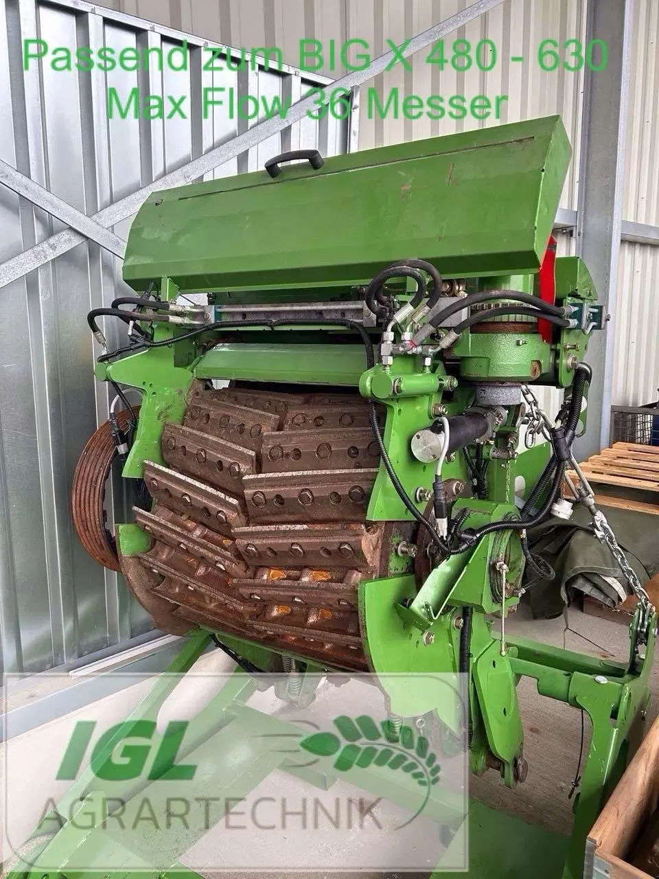 E-FARM: Krone BiG X 580 - Feldhäcksler (selbstfahrend) - id RKVLUZX - 16.800 € - Baujahr: 2014 - Deutschland
