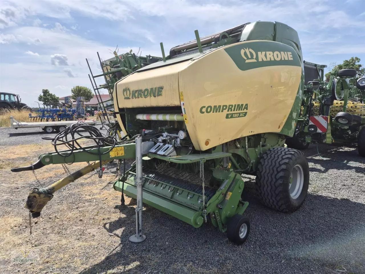E-FARM: Krone Comprima V 180 XC - Presse à balles - id YYWW3A1 - 19 500 € - Année: 2018 - Allemagne