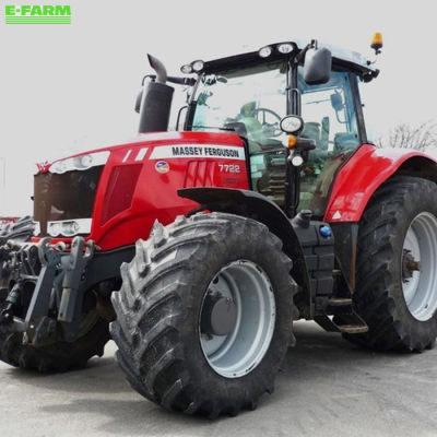 E-FARM: Massey Ferguson 7722 - Tractor - id FF9BV8I - €88,020 - Year of construction: 2017 - Engine hours: 3,500,Engine power (HP): 220,United Kingdom