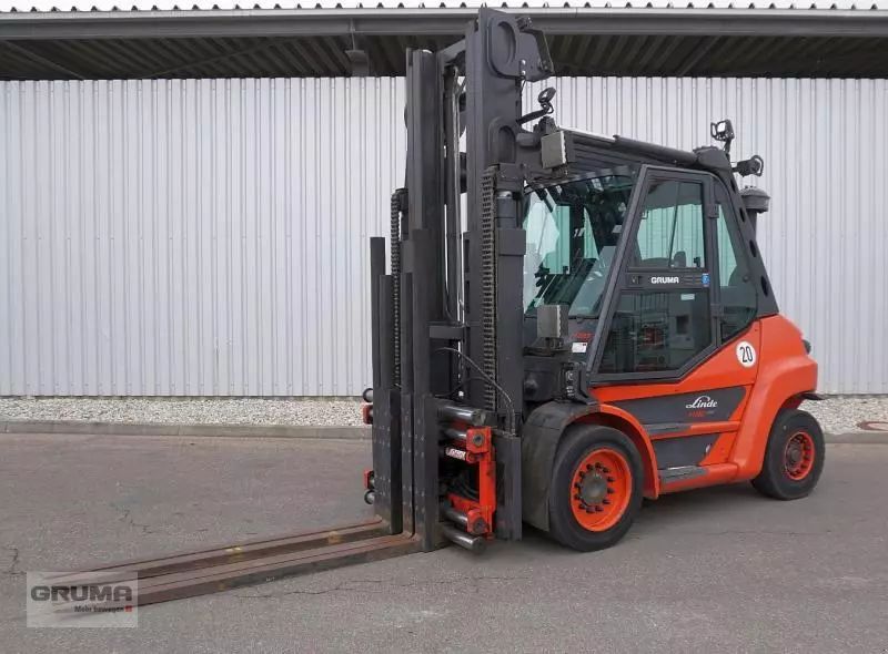 E-FARM: Linde h 80 d evo 396-03 - Мотокар - id AP6RAB7 - 44 900 € - Година на построяване: 2020 - Работни часове на двигателя: 9344,Германия