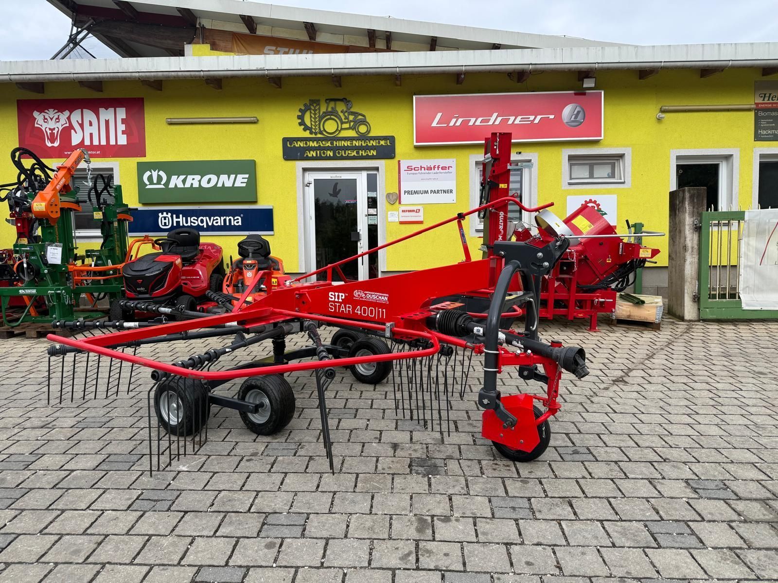SIP star 400/11 Karuzelowy przetrząsacz do siana 7200 €
