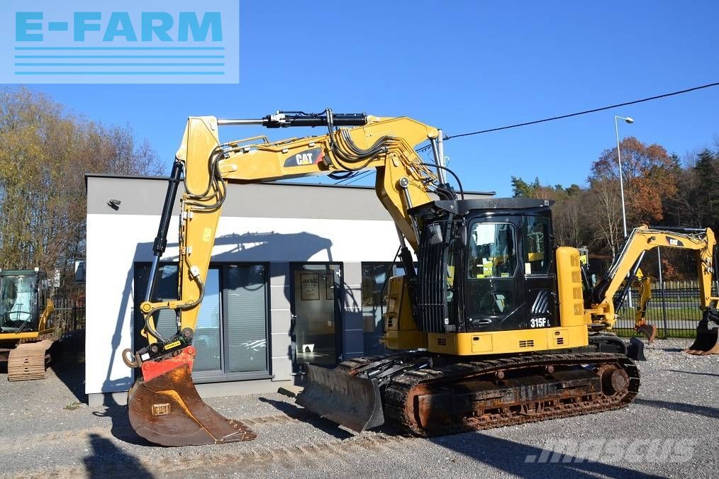 Caterpillar cat 315 fl Koparka gąsienicowa 80 735 €