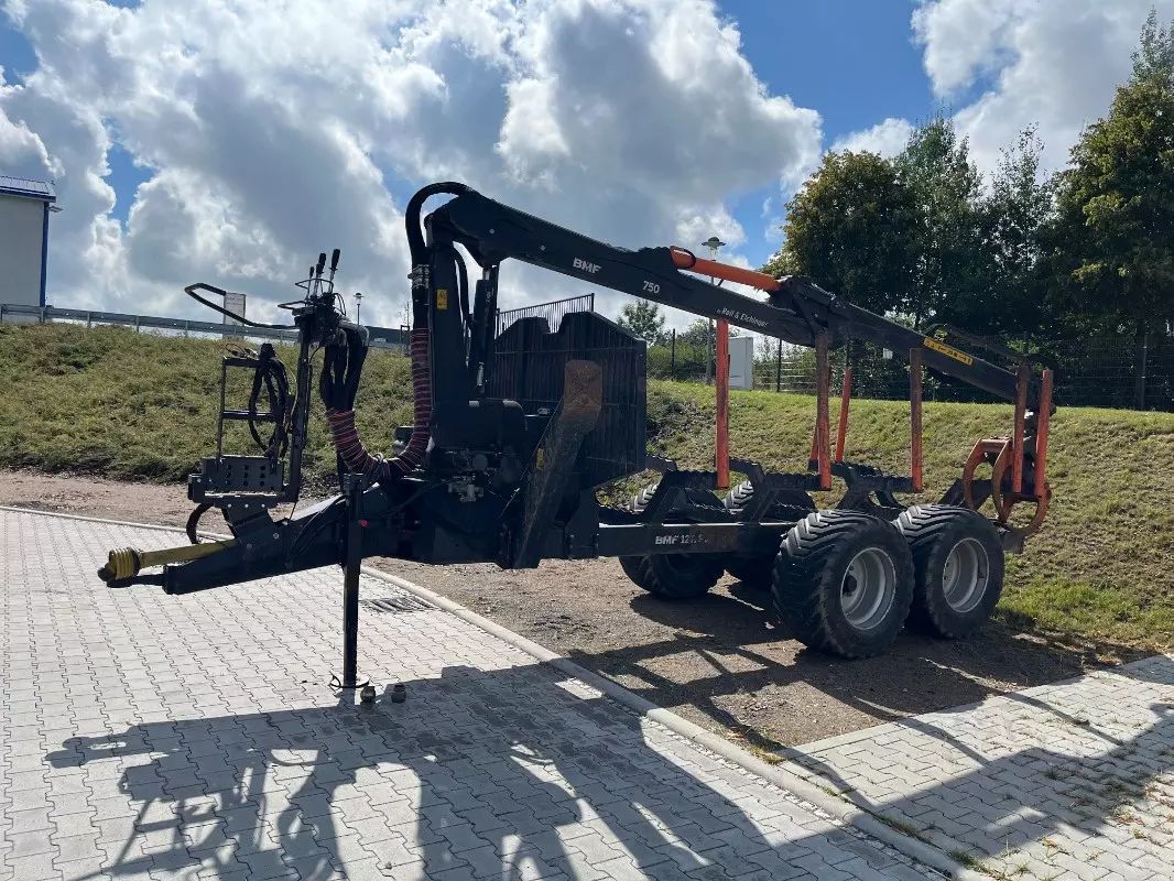 E-FARM: BMF 12t2 pro - Remorque forestière - id ME4IUAA - 33 000 € - Année: 2020 - Allemagne