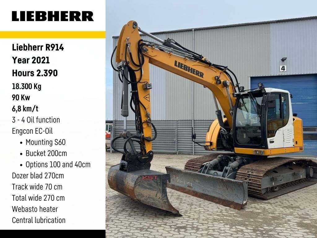 Liebherr r 914 compact Koparka gąsienicowa 146 561 €