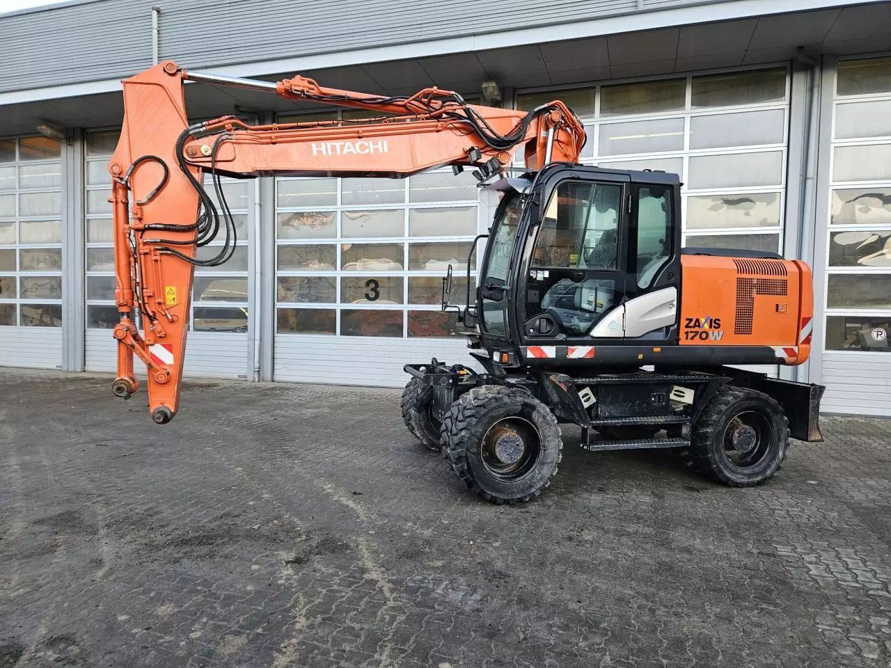 E-FARM: Hitachi zx170w-5 - Excavator - id JX6NJNW - Year of
