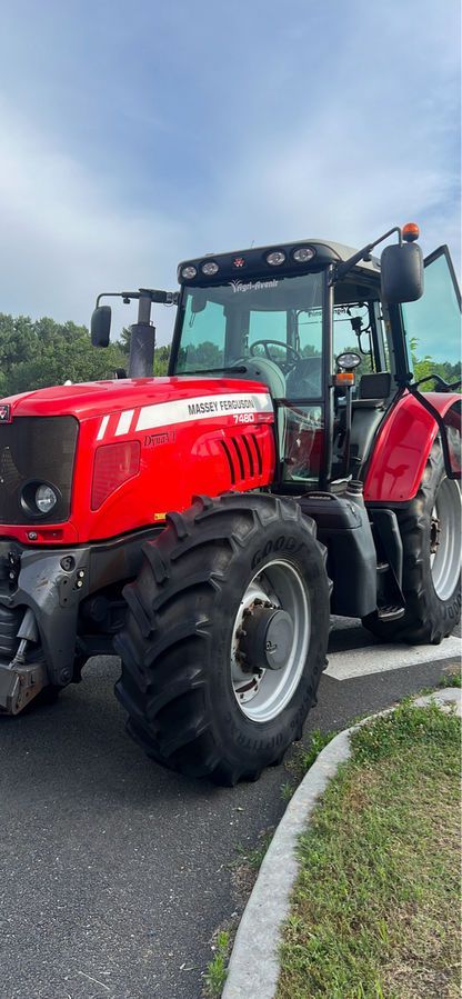 E-FARM: Massey Ferguson 7480 - Trattore - id DTGUCXI - 46.000 € - Anno di costruzione: 2009 - Ore: 5.540,Potenza del motore: 160,Francia