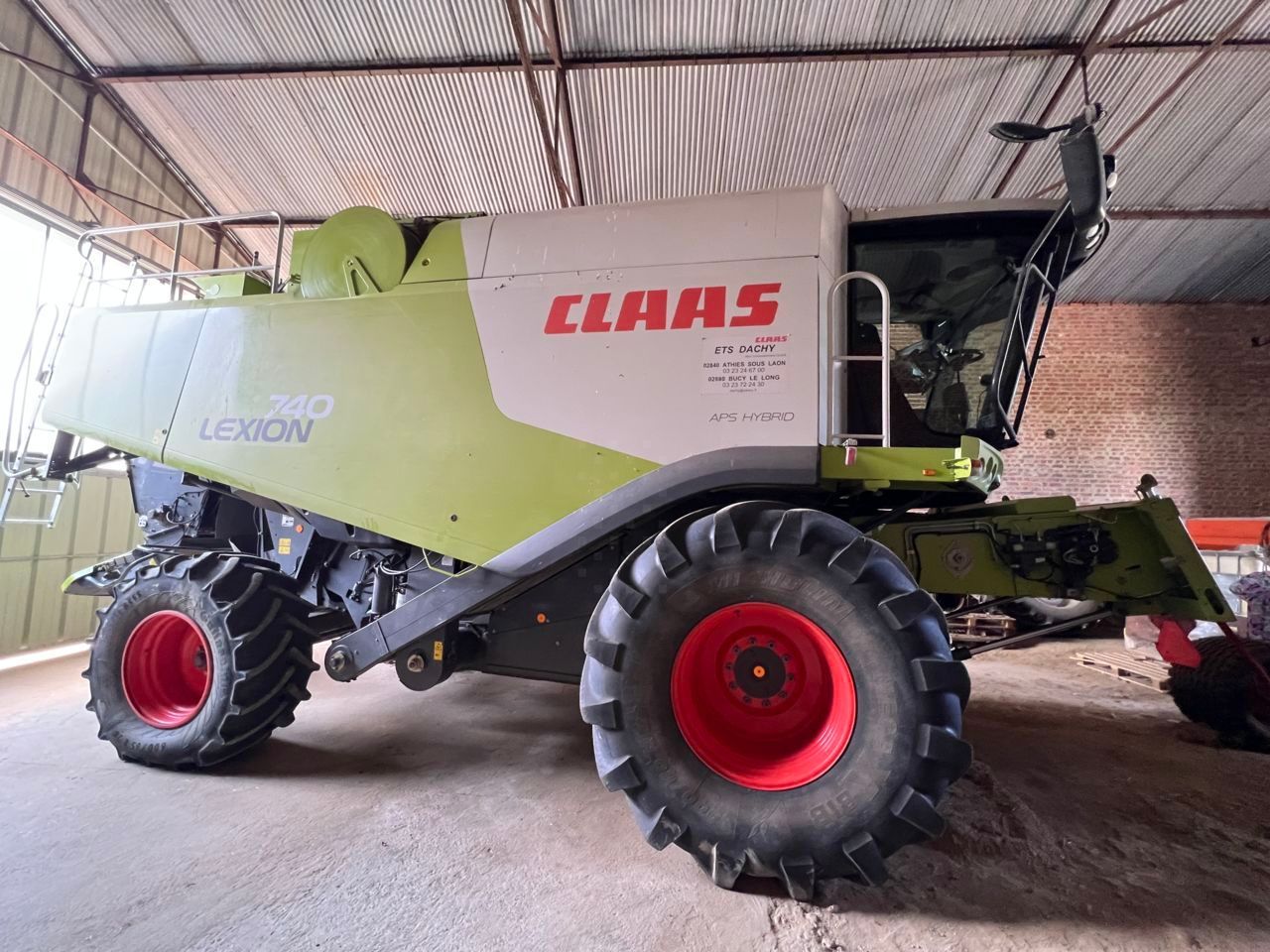 Claas Lexion 740 Κομπίνα 139.000 €