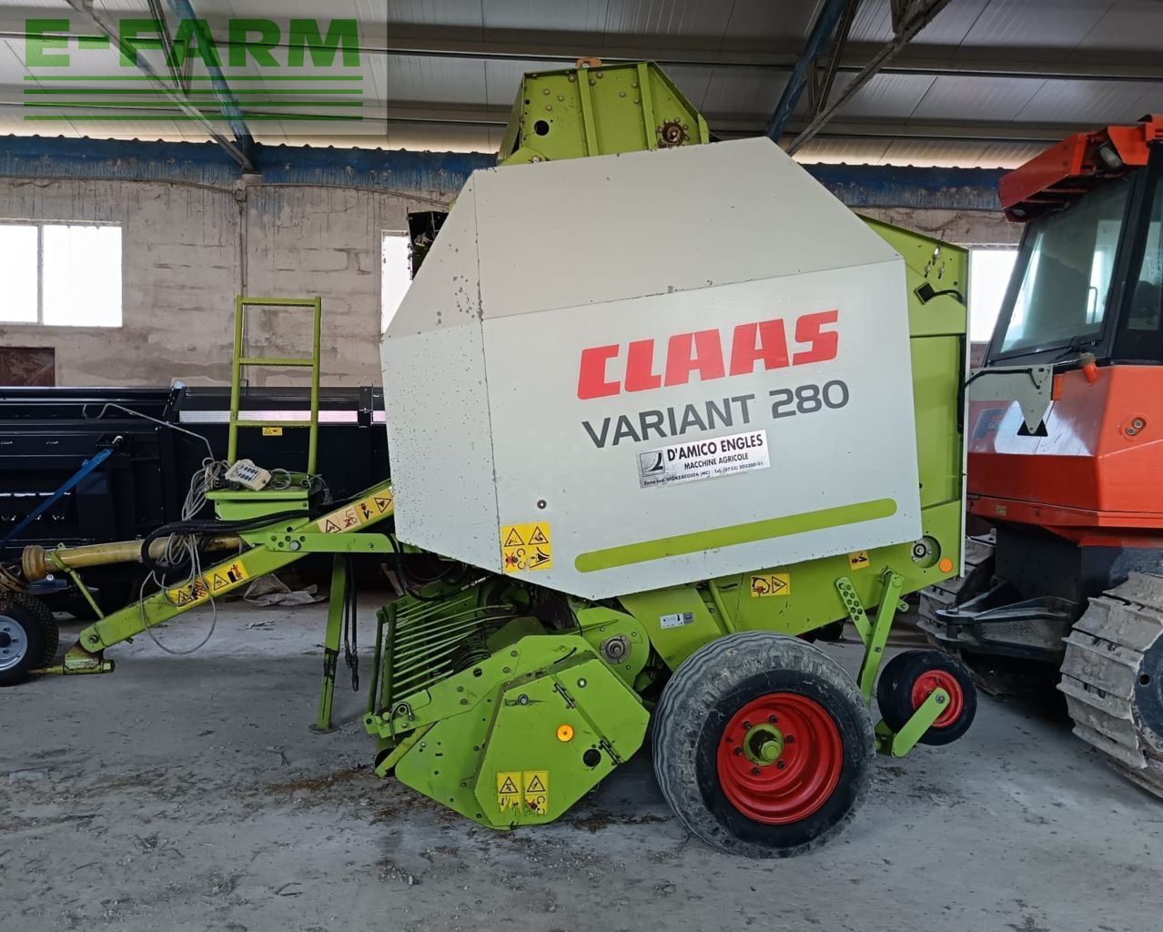 Claas Variant 280 Presă de balotat 7.500 EUR