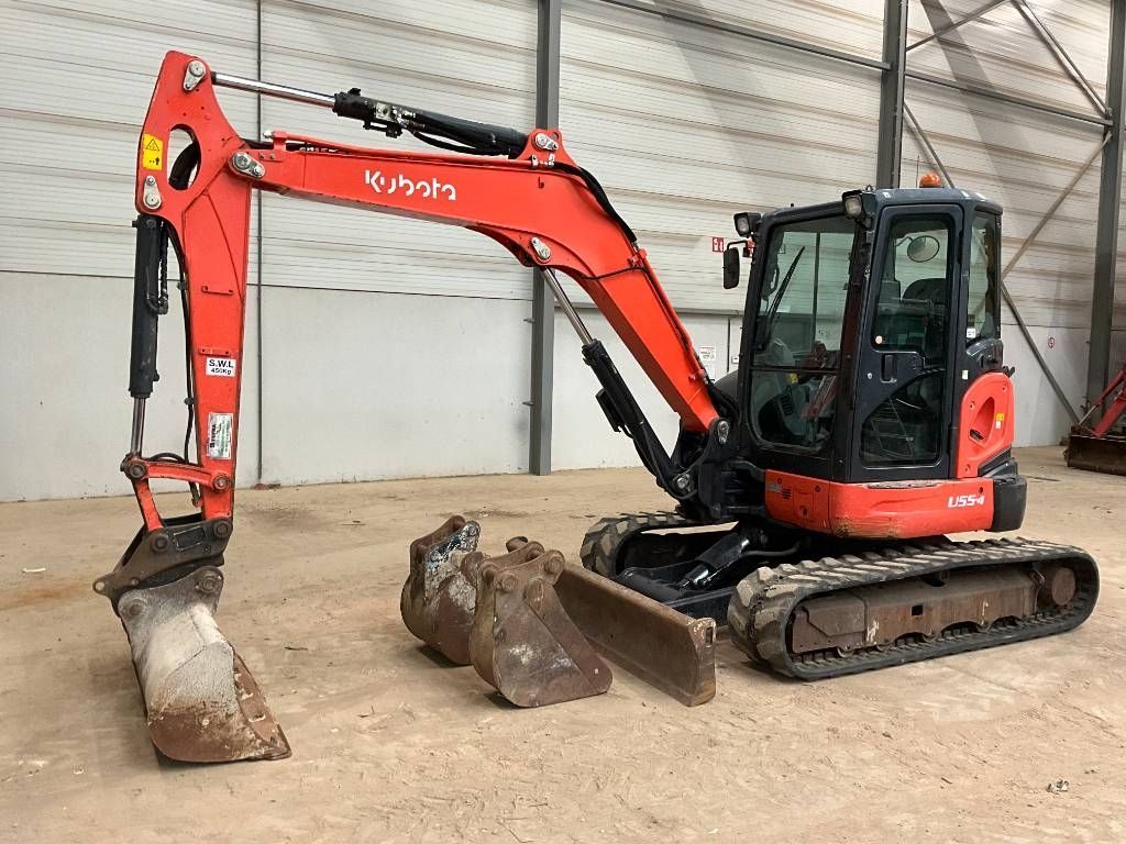 Kubota U55-4 Mini excavator 26.500 EUR