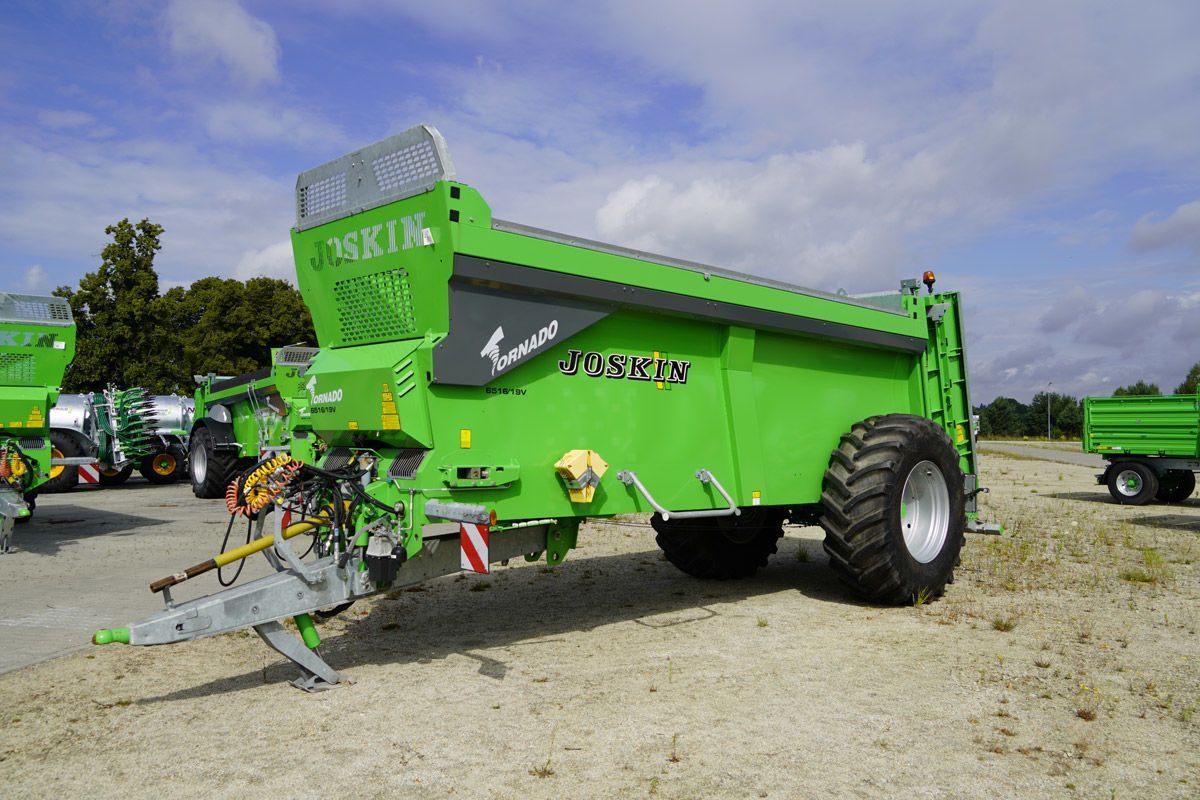 E-FARM: JOSKIN TORNADO T6516/19V - Épandeur de fumier et de compost - id N8D6V2W - 55 500 € - Année: 2023 - Belgique