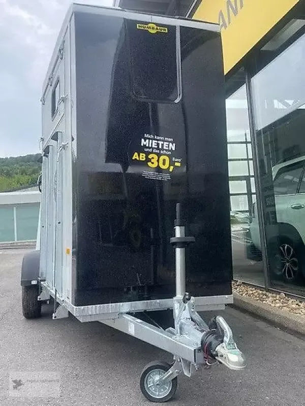 E-FARM: Humbaur notos xtra pro 2-pferdeanhänger fronstausstieg - Remorque - id SNRTASC - Année: 2025 - Allemagne