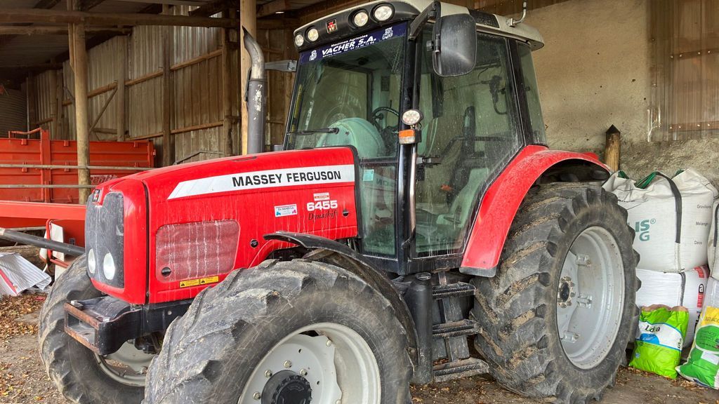 E-FARM: Massey Ferguson 6455 - Tractor - id KXGJQNV - Año: 2005 - Horas: 9300,Potencia del motor: 100,Francia