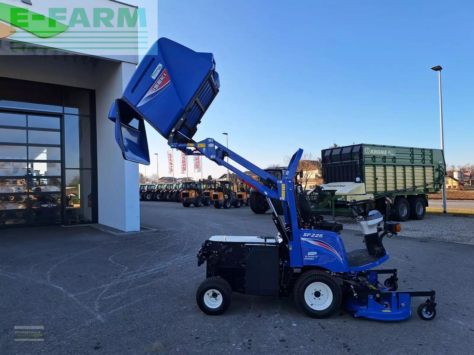 Iseki SF 225 Equipamiento municipal