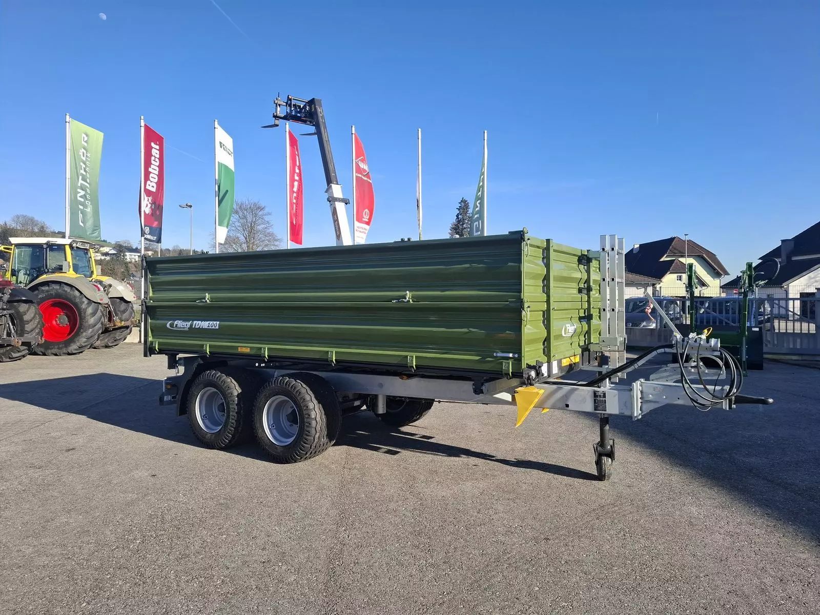 Fliegl tdk 100 Pótkocsi billencs 15 250 EUR
