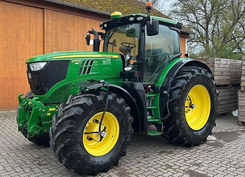 E-FARM: John Deere 6210 R - Tractor - id QPQPLFD - 79.500 € - Año: 2013 - Horas: 4000,Alemania