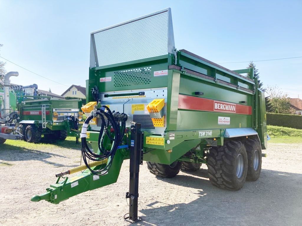 E-FARM: Bergmann TSW 3140 T - Manure and compost spreader - id GBK7EZT - Austria