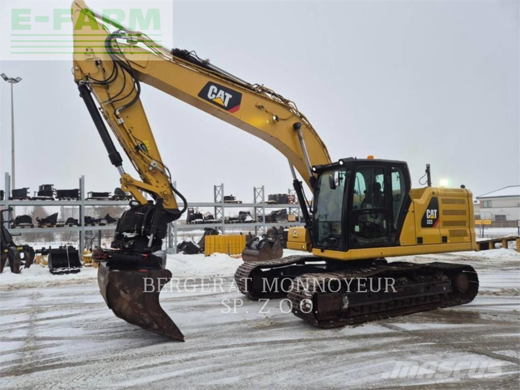 Caterpillar 323 Pelleteuse sur chenilles 137 172 €