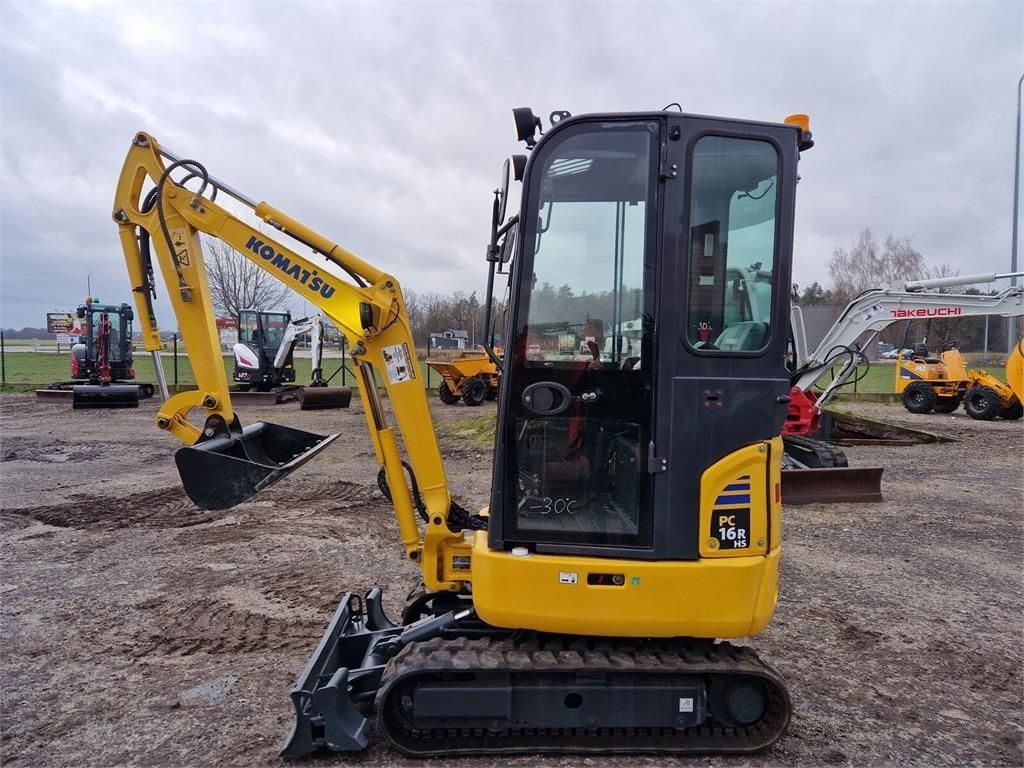 KOMATSU pc 16 r 3sh Мини Ексаватор 16 863 €
