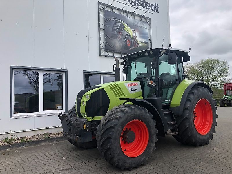 E-FARM: Claas Arion 650 CMATIC - Tractor - id JSAZAN2 - €66,000 - Year of construction: 2016 - Engine hours: 7,170,Engine power (HP): 175,Germany