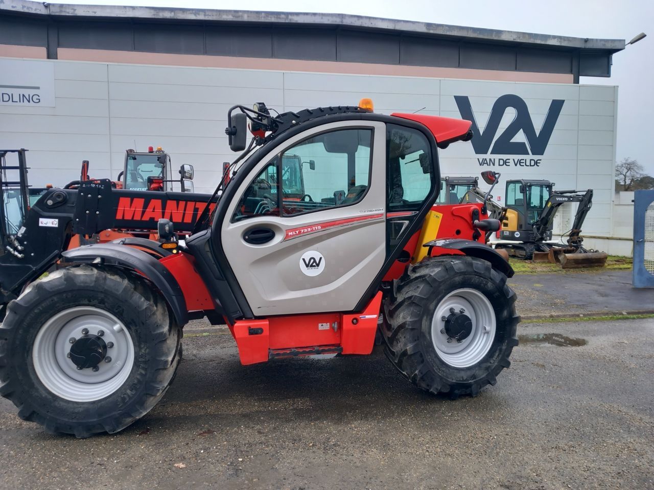Manitou mlt733-115 Telehandler €55,000