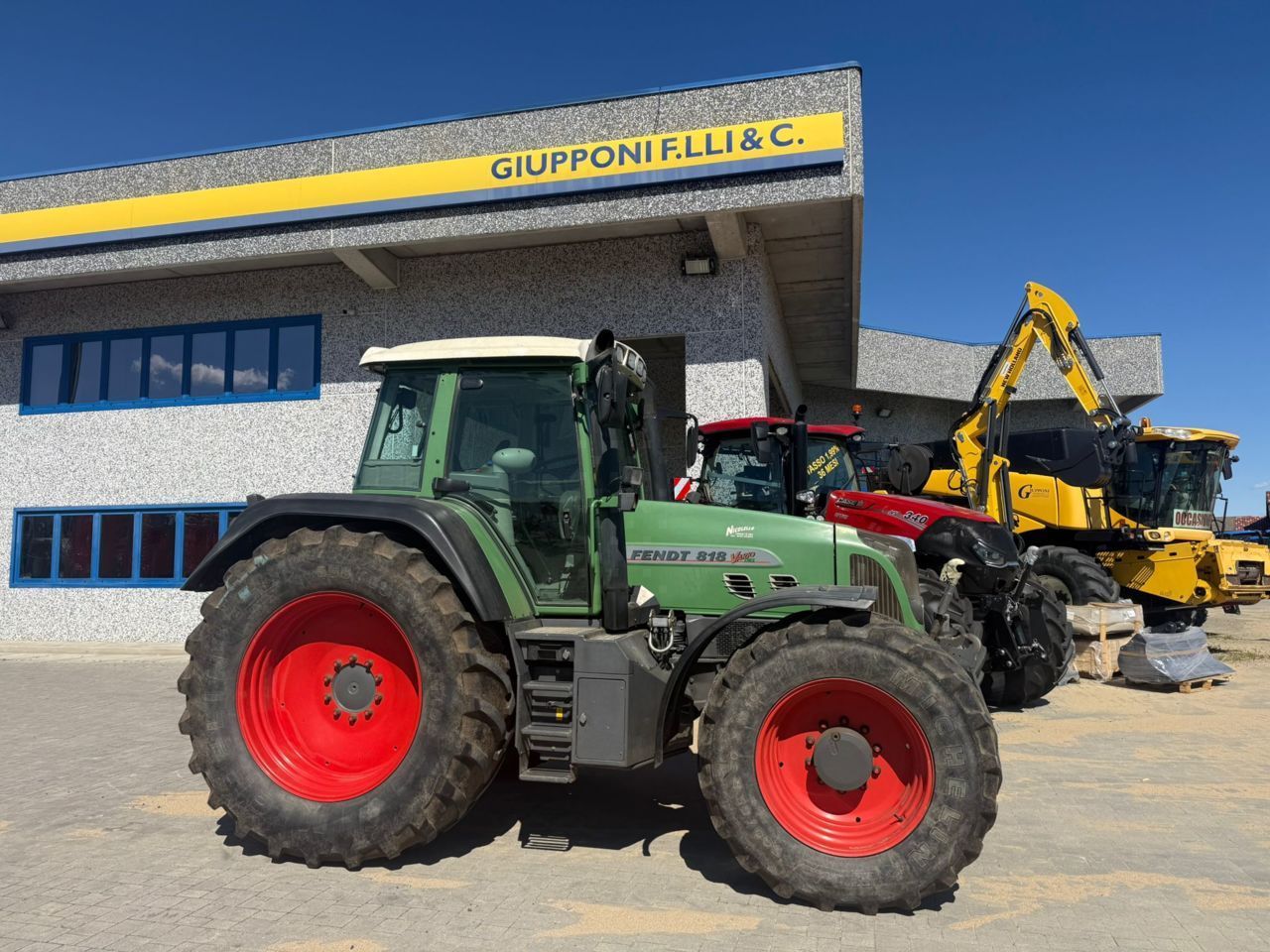 Fendt 818 Vario Trattore