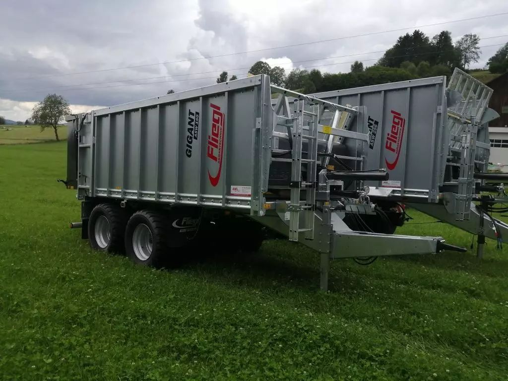 E-FARM: Fliegl asw 160 compact fox - Forage transport - id EUAYY2A - Year of construction: 2025 - Austria