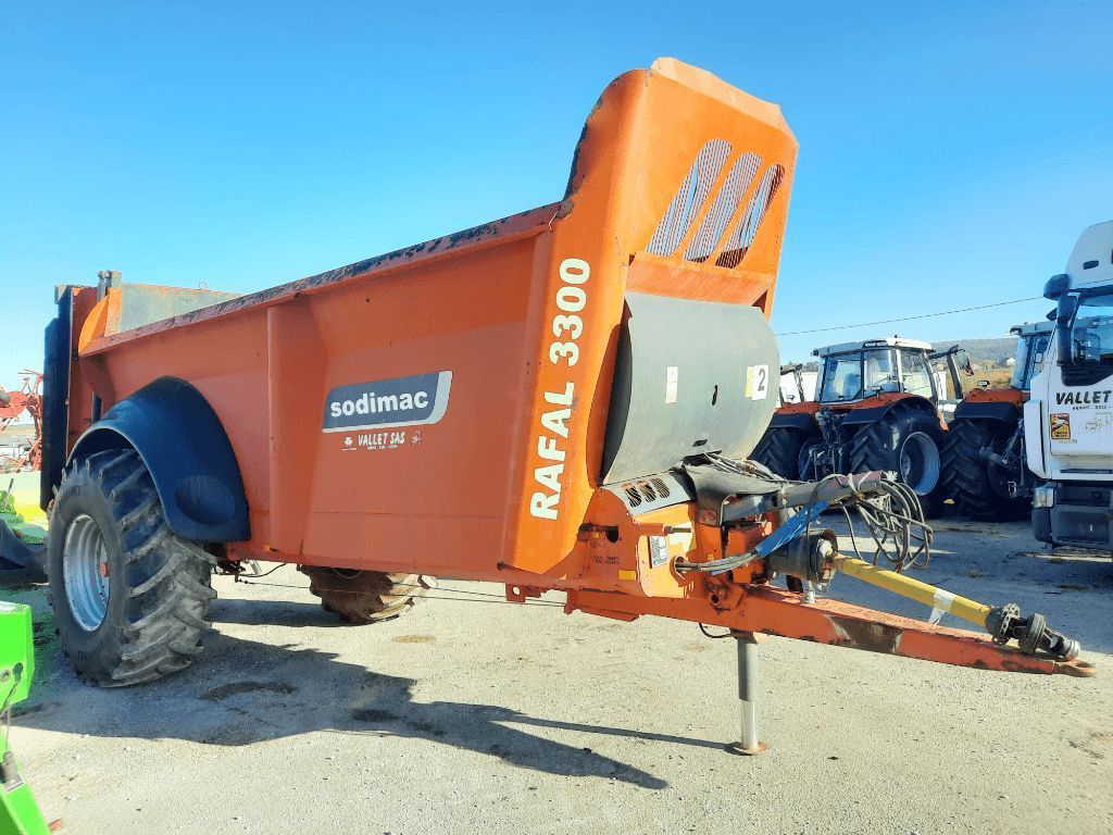 E-FARM: sodimac rafal 3300 - Roztrząsacz obornika i kompostu - id LU7RHRX - 23 000 € - Rok produkcji: 2016 - Francja