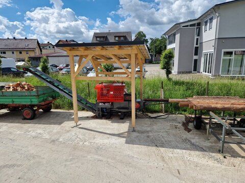 E-FARM: splitter 500 v2 22t 50cm durchmesser ölkühler - Säge und Spalter - id 888ZBHW - 18.908 € - Baujahr: 2025 - Deutschland