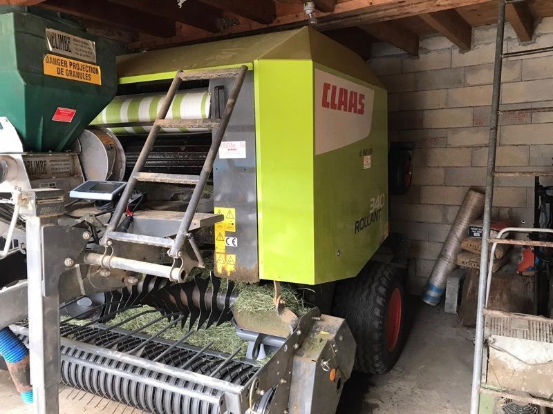 E-FARM: Claas Rollant 340 - Baler - id MYPNFFZ - €20,000 - Year of construction: 2016 - Total number of bales produced: 7,400,France