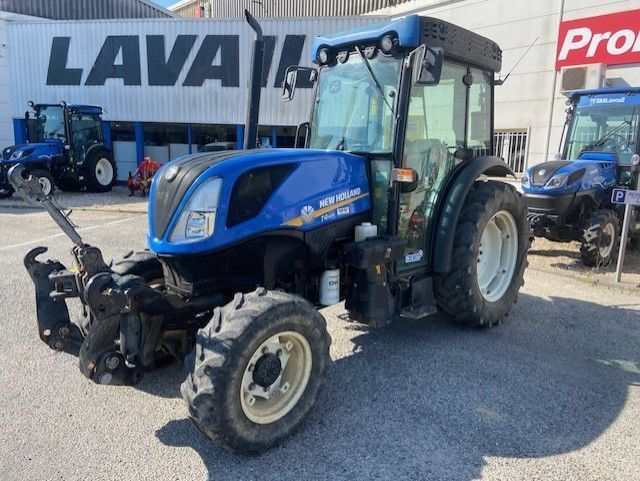 E-FARM: New Holland T4.90 N - Tractor - id EMMAV5G - €34,000 - Year of construction: 2018 - Engine hours: 3,364,Engine power (HP): 90,France