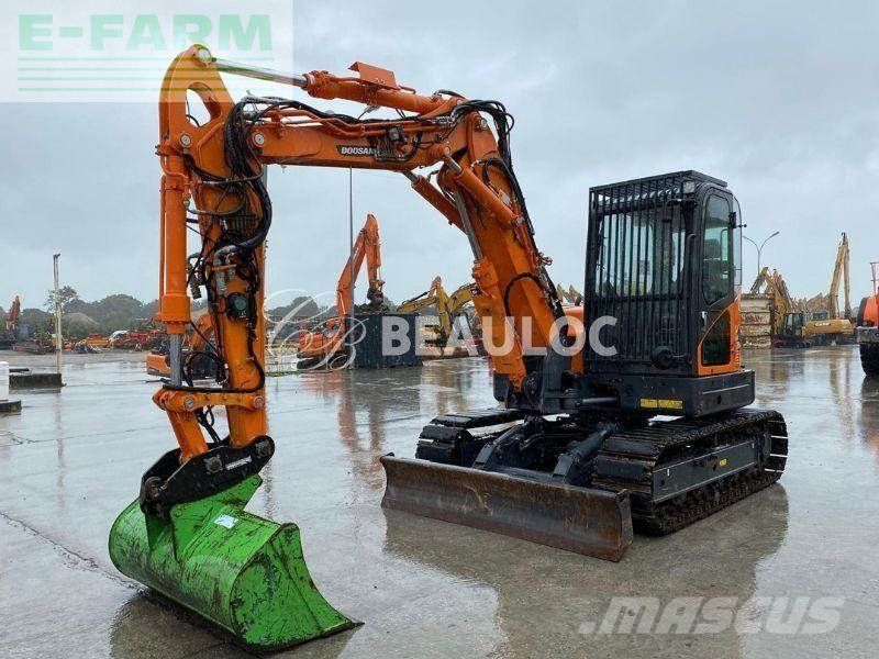 Doosan dx 85 r Ερπυστριοφόρος εκσκαφέας 80.000 €