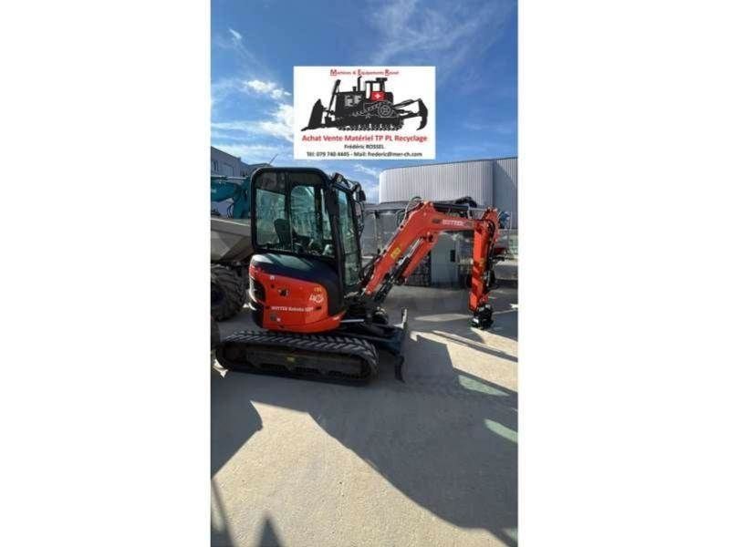 E-FARM: Kubota u27-4 hi - Mini kotrógép - id IPJ3PKR - 41 800 EUR - Gyártási év: 2020 - Franciaország