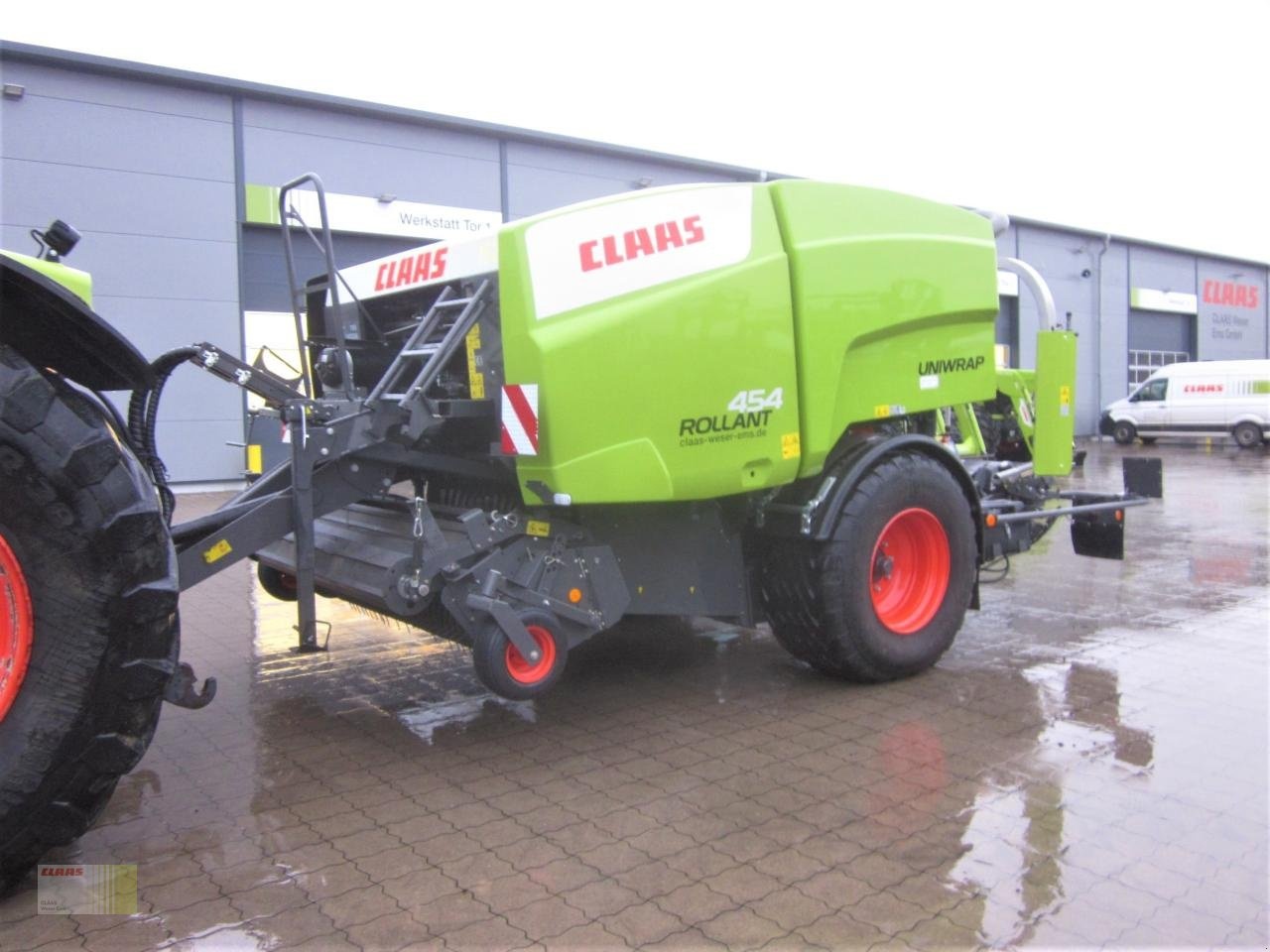 Claas rollant 454 rc pro uniwrap, pressen-wickler-kombination, mantelfolienbindung ! baler €66,387