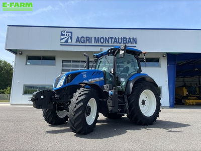 E-FARM: New Holland T6.155 - Tractor - id IZXVUZG - €72,500 - Year of construction: 2018 - Engine hours: 2,675,Engine power (HP): 135,France