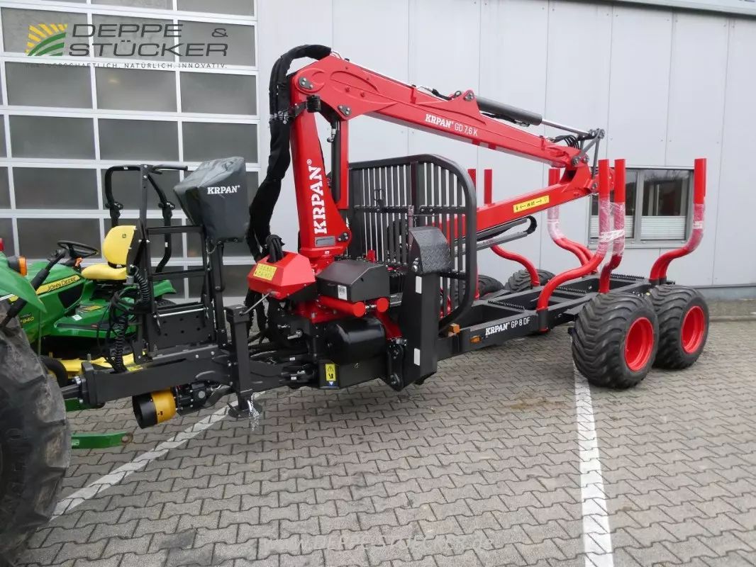 E-FARM: Krpan gp 8 df + gd 7,6 k - Forstanhänger - id AUP4AUE - 33.550 € - Baujahr: 2024 - Deutschland