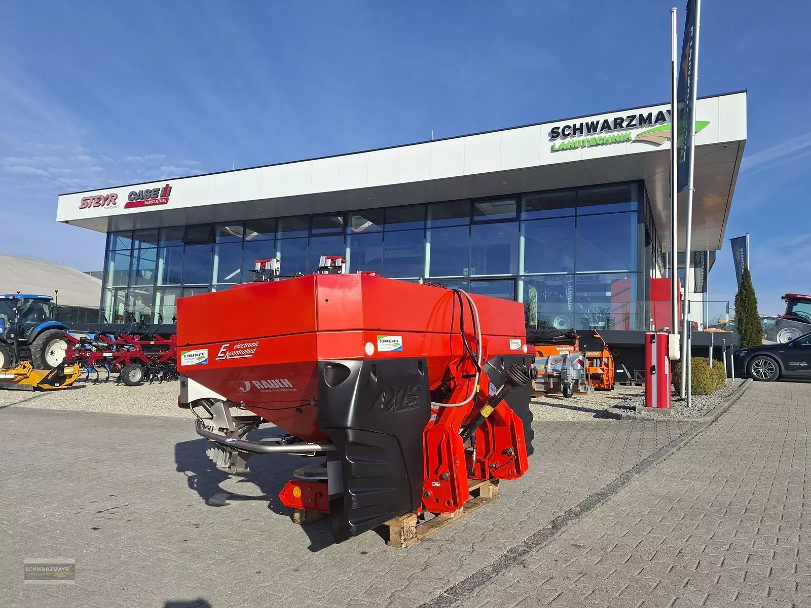 Rauch axis 20.1 w mit 800 liter aufsatz Разбрасыватель удобрений 9 357 €