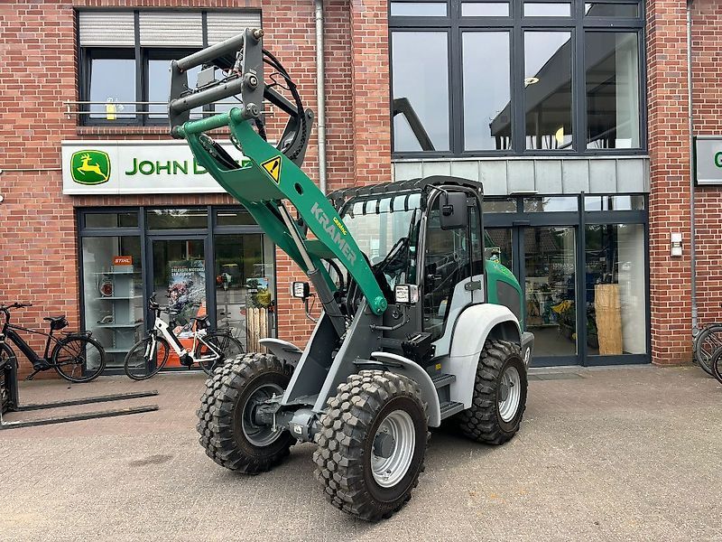 E-FARM: KRAMER KL25.5e - Chargeuse sur pneus - id WXWF8EM - 62 500 € - Année: 2023 - Lecture du nombre d'heure: 110,Puissance du moteur (chevaux): 35,Allemagne