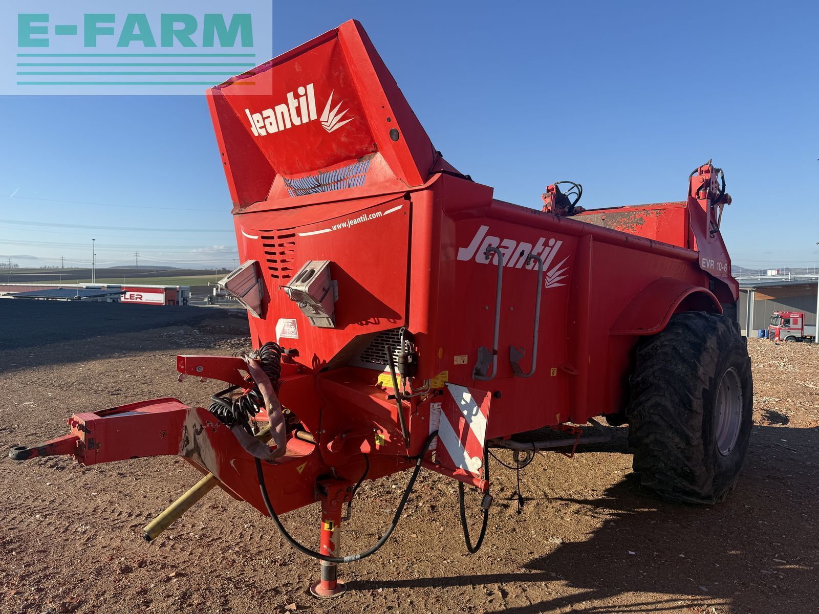 Jeantil evr 10/6 Roztrząsacz obornika i kompostu 22 900 €