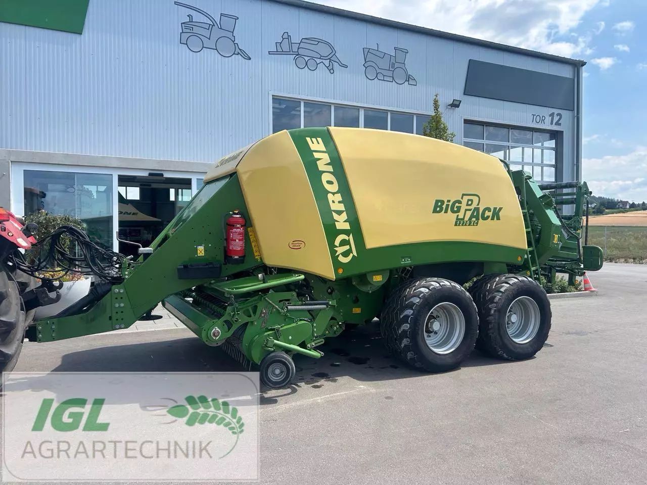 E-FARM: Krone Big Pack 1270 XC - Empacadora - id GMLG1DH - 54.000 € - Año: 2011 - Alemania