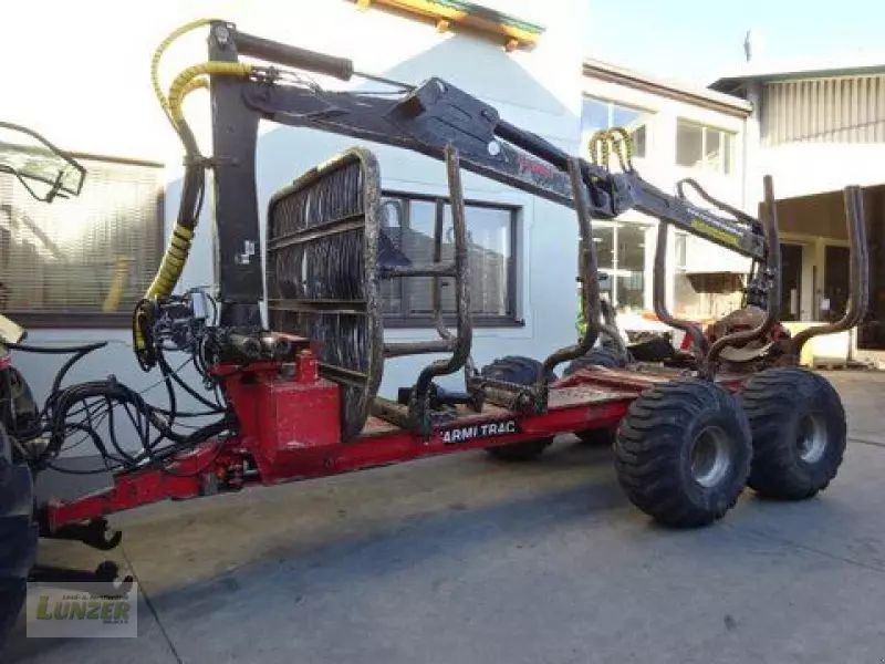 E-FARM: FARMI trac mpv 12 - 4wd + 5266 kran - Forestry trailer - id RRSWMMZ - €39,000 - Year of construction: 2009 - Austria