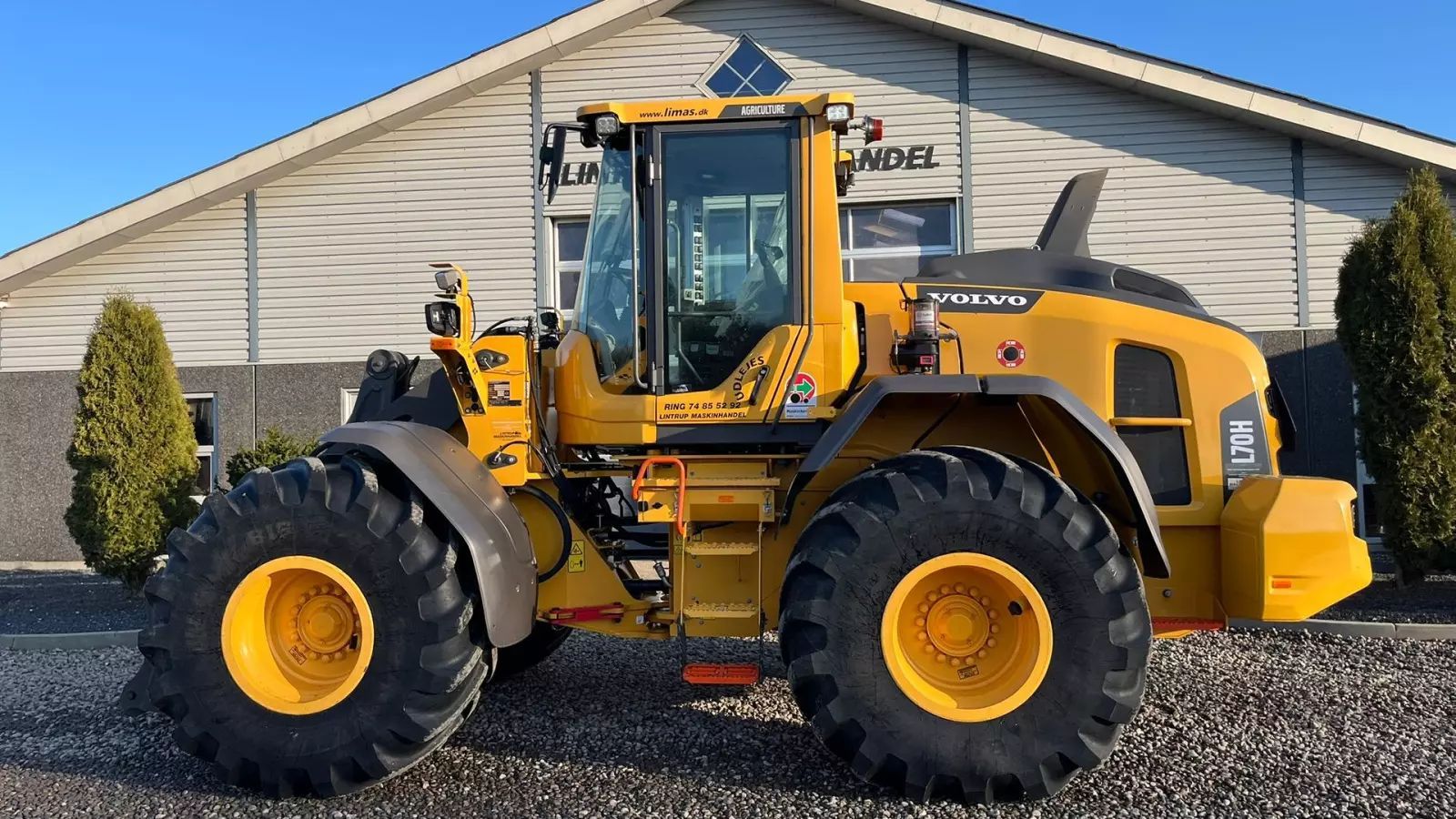 VOLVO l 70 h h2, bemærk med garanti fra volvo frem til den 18.6.2026. agriculture dk-maskine, co-pilot & med 750mm michelin mega x bib hjul. Cargador de ruedas 180.637 €