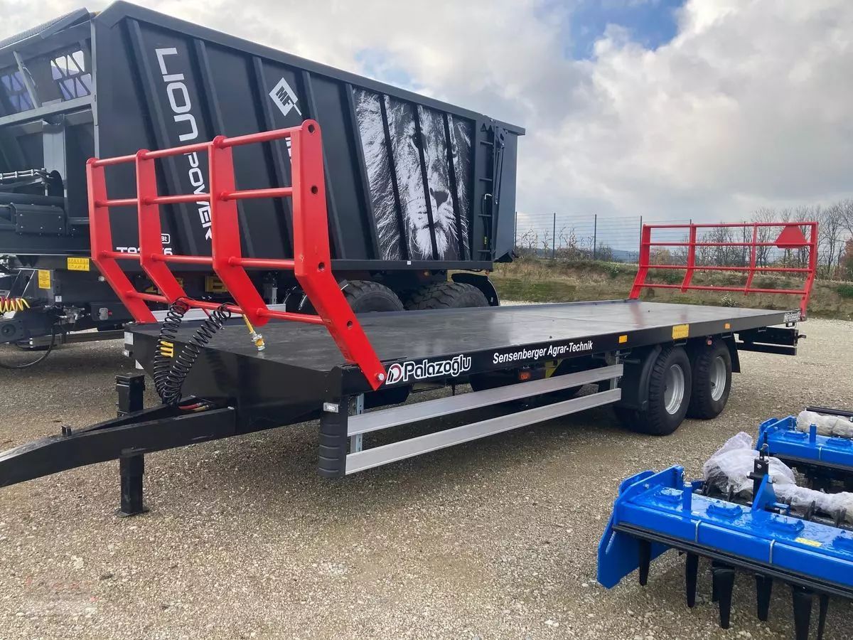 E-FARM: sonstige palaz 15to.tandem ballenanhänger-plattform - Remorque - id K81SG4P - 18 325 € - Autriche