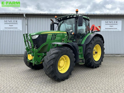 E-FARM: John Deere 6215 R - Τρακτέρ - id FAUKVBE - 113.785 € - Χρονία: 2019 - Μετρητής ωρών: 5.527,Ισχύς κινητήρα: 250,Δανία