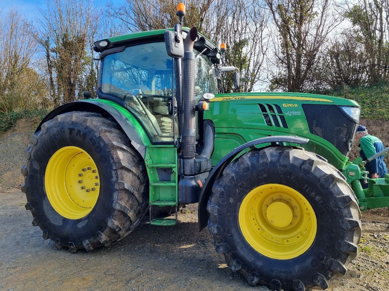 John Deere 6210 R Tractor €58,000